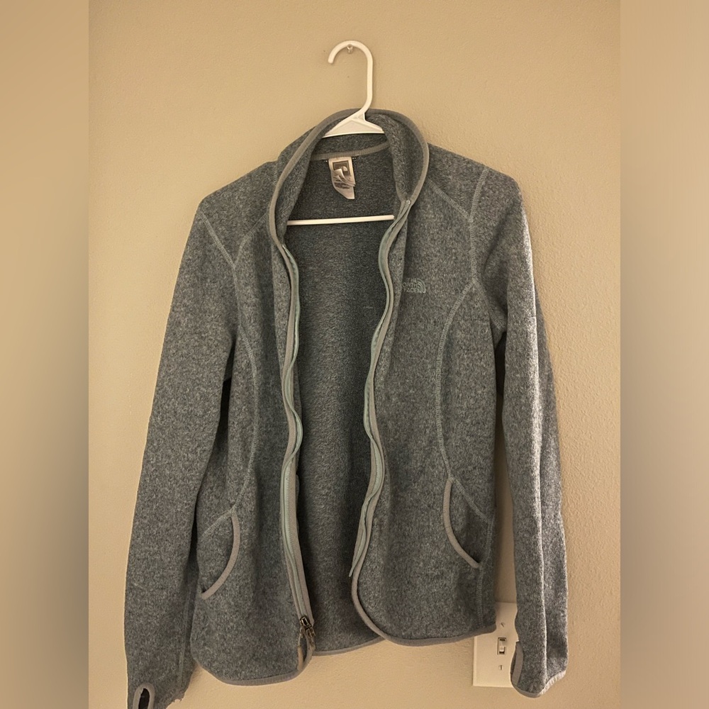 The north face zip up